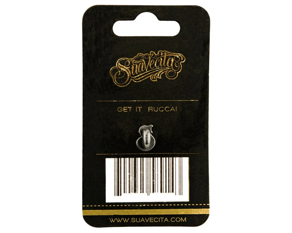 Round Suavecita Esse Enamel Pin - Gold