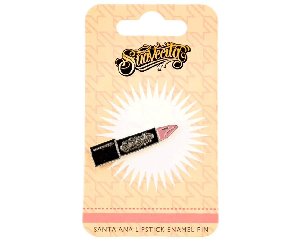 Santa Ana Lipstick Enamel Pin