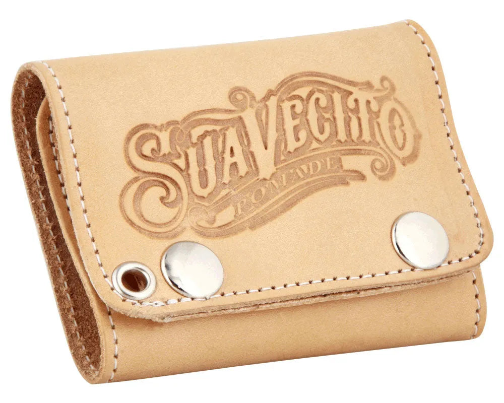 Men's Tri-Fold Chain Wallet - Natural