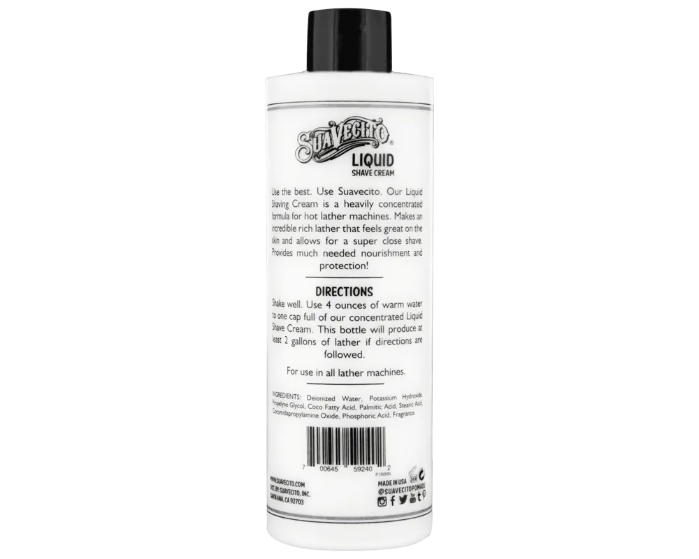 Liquid Shave Cream